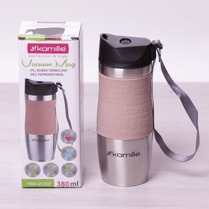 Kamille Kubek termiczny KM-2052 380ml niebieski 2