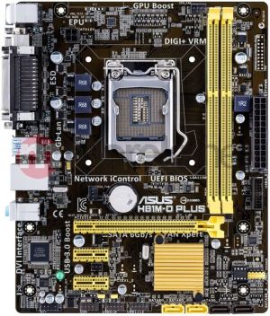 Płyta główna Asus H81M-D PLUS H81M (PCX/DZW/VGA/GLAN/SATA3/USB3/DDR3) 1