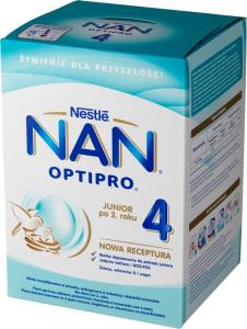 Nestle Mleko modyfikowane NAN Optipro 4 dla dzieci po 2. roku 800g karton 1
