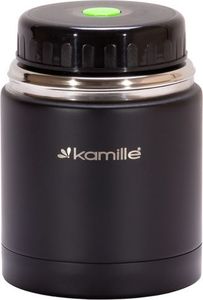 Kamille Termos obiadowy KM-2092 0.5 l Czarny 2