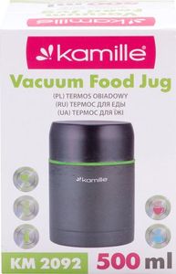 Kamille Termos obiadowy KM-2092 0.5 l Czarny 10