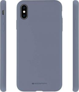 Mercury Silicone iPhone X/Xs lawendowy /lavender gray 1