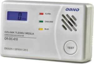 Orno DC-610 Bateryjny czujnik tlenku węgla (czadu), 3x1,5V 2