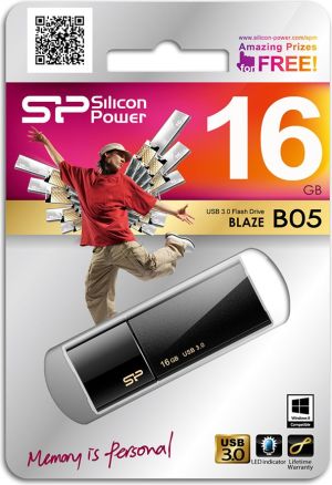 Pendrive Silicon Power Blaze B05, 16 GB  (SP016GBUF3B05V1K) 2