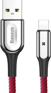 Kabel USB Baseus USB-A - Lightning 0.5 m Czerwony (BRA006967) 1