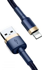 Kabel USB Baseus USB-A - Lightning 1 m Niebieski (CALKLF-BV3) 1