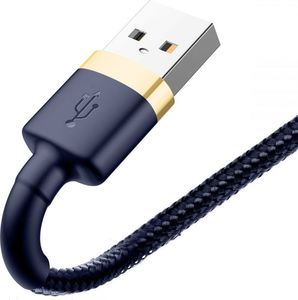 Kabel USB Baseus USB-A - Lightning 1 m Niebieski (CALKLF-BV3) 3