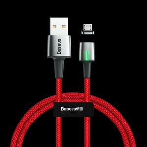 Kabel USB Baseus Baseus Micro Usb Magnetic Cable 200cm Red 2