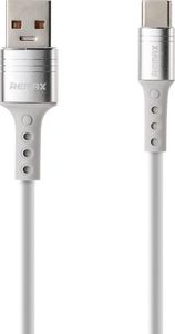 Kabel USB Remax USB-A - USB-C 1 m Biały (42868) 1