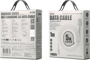 Kabel USB Remax USB-A - USB-C 1 m Biały (42868) 3