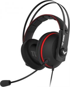 Słuchawki Asus TUF Gaming H7 Czerwone (90YH01QR-B1UA00) 1