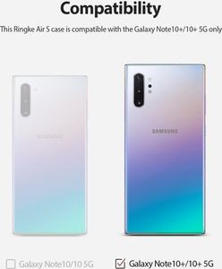 Etui Pancerne Ringke Air Galaxy Note 10+ granatowe 3