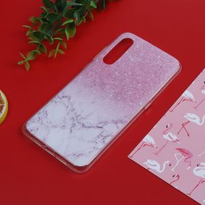 Etui Slim case Art Wzory XIAOMI MI 9 różowy brokat i marmur uniwersalny 4