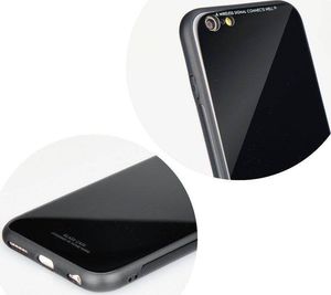 Etui Glass case szklane SAMSUNG GALAXY A10 czarne uniwersalny 2