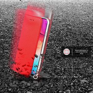Etui portfel Flip Magnet SAMSUNG GALAXY A10 czerwone uniwersalny 6