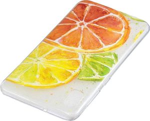 Etui Slim case Art SAMSUNG GALAXY A10 kolorowane cytryny uniwersalny 2