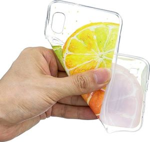 Etui Slim case Art SAMSUNG GALAXY A10 kolorowane cytryny uniwersalny 3