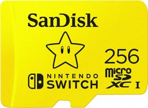 Karta SanDisk Nintendo Switch MicroSDXC 256 GB Class 10 UHS-I/U3 A1 V30 (SDSQXAO-256G-GNCZN) 1