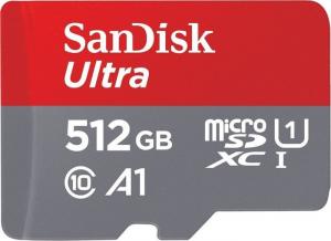 Karta SanDisk Ultra MicroSDXC 512 GB Class 10 UHS-I/U1 A1  (SDSQUAR-512G-GN6MA) 1