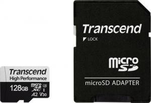 Karta Transcend 330S MicroSDXC 128 GB Class 10 UHS-I/U3 A2 V30 (TS128GUSD330S) 2
