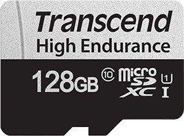 Karta Transcend 350V MicroSDXC 128 GB Class 10 UHS-I/U1  (TS128GUSD350V) 1