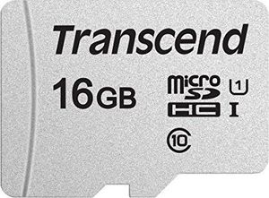 Karta Transcend 300S MicroSDHC 16 GB Class 10 UHS-I/U1 V30 (TS16GUSD300S) 1
