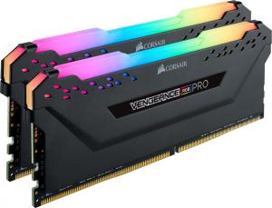 Pamięć Corsair Vengeance RGB PRO, DDR4, 32 GB, 3200MHz, CL16 (CMW32GX4M2Z3200C16) 1