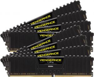 Pamięć Corsair Vengeance LPX, DDR4, 256 GB, 2666MHz, CL16 (CMK256GX4M8A2666C16) 1