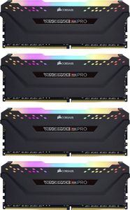 Pamięć Corsair Vengeance RGB PRO, DDR4, 32 GB, 4000MHz, CL19 (CMW32GX4M4K4000C19) 1