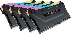 Pamięć Corsair Vengeance RGB PRO, DDR4, 32 GB, 4000MHz, CL19 (CMW32GX4M4K4000C19) 4