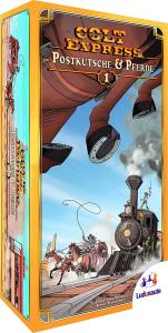 Asmodee Dodatek do gry Colt Express - Stagecoaches and horse 5