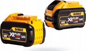 Dewalt zestaw Xr FlexVolt ładowarka DCB118 + 2 akumulatory DCB547 Xr FlexVolt 9.0Ah (DCB118X2-QW) 2
