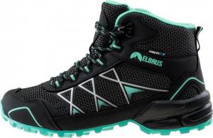 Buty trekkingowe damskie Elbrus Buty damskie Dimas Mid Wp Wo's Black/Biscay Green r. 38 2