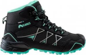 Buty trekkingowe damskie Elbrus Buty damskie Dimas Mid Wp Wo's Black/Biscay Green r. 38 7