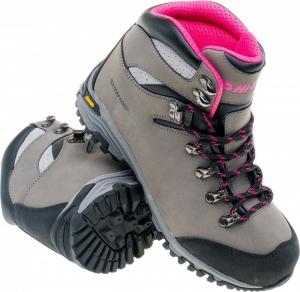 Buty trekkingowe damskie Hi-Tec Buty damskie Sajama Mid Wp Wo's Grey/light Fuchsia/black r. 41 3