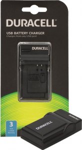 Ładowarka do aparatu Duracell Duracell Charger with USB Cable for DRNEL14/EN-EL14 1