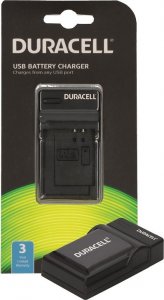 Ładowarka do aparatu Duracell Duracell Charger with USB Cable for DRNEL23/EN-EL23 1