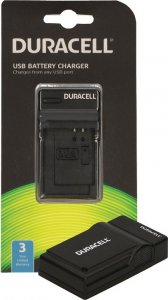 Ładowarka do aparatu Duracell Duracell Charger with USB Cable for DRFW126/NP-W126 1