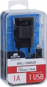 Ładowarka RivaCase BD2Wall Charger czarny USB 1,0A (4260403572658) 2