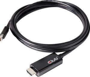 Kabel Club 3D DisplayPort Mini - HDMI 2m czarny (CAC-1182) 1