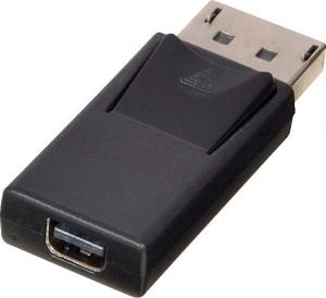 Adapter AV Lindy DisplayPort - DisplayPort Mini czarny (41089) 2