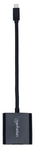 Adapter AV Manhattan DisplayPort Mini - D-Sub (VGA) czarny (151504) 3