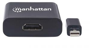 Adapter AV Manhattan DisplayPort Mini - HDMI czarny (152570) 3
