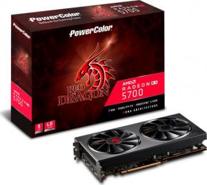 Karta graficzna Power Color Radeon RX 5700 Red Dragon 8GB GDDR6 (AXRX 5700 8GBD6-3DHR/OC) 1