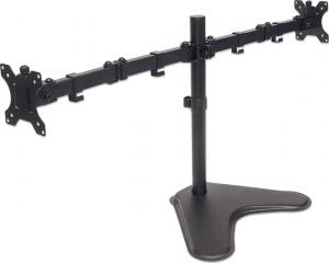 Manhattan Stojak biurkowy na 2 monitory 13" - 32" (461559) 2