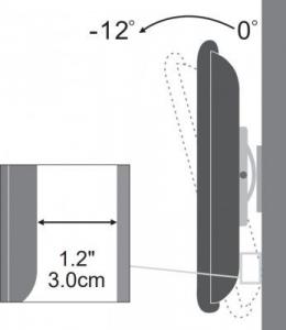 Techly Uchwyt ścienny ICA-LCD-900 13'' - 30'' 6