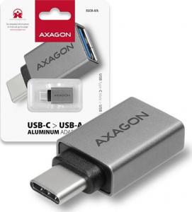 Adapter USB Axagon RUCM-AFA USB-C - USB Srebrny  (RUCM-AFA) 9