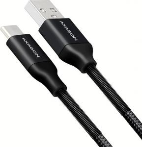 Kabel USB Axagon USB-A - 1 m Czarny (BUCM-AM10SB) 1