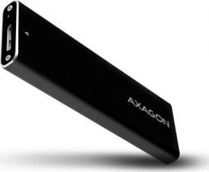 Axagon EEM2-U3, USB3.0 - M.2 SATA SSD aluminiowa obudowa zewnętrzna, długość 30 do 80 mm 1
