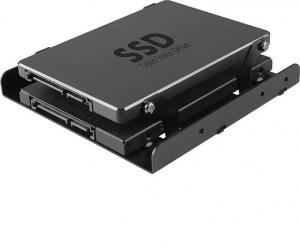 Axagon Ramka aluminiowa do montażu dwóch dysków 2.5" (RHD-225L) 6